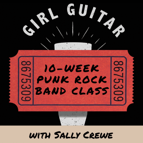 Sep-Nov 2026 – Mondays 7pm – Punk Rock Band Class