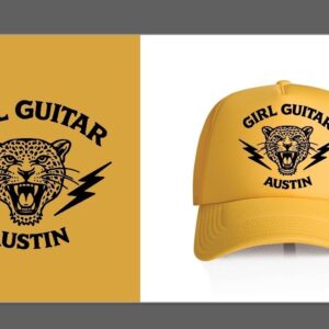 Yellow Tiger Trucker Hat