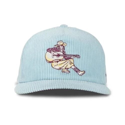 Blue Corduroy Hat
