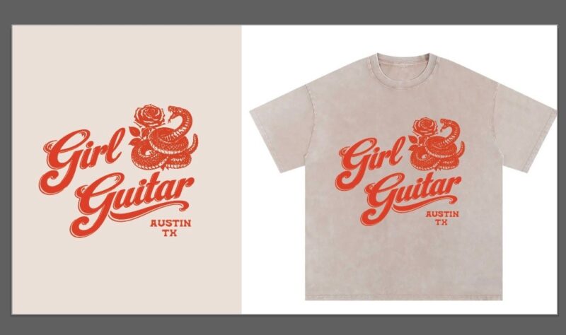 White Snake Boxy Tee