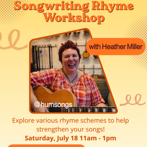Girl Guitar Presents: Songwriting Rhyme Workshop