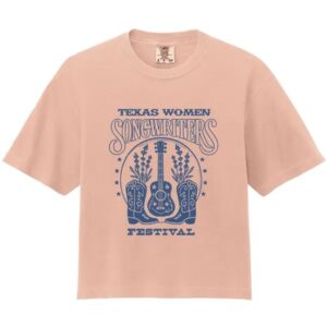 Peach Boxy Tee