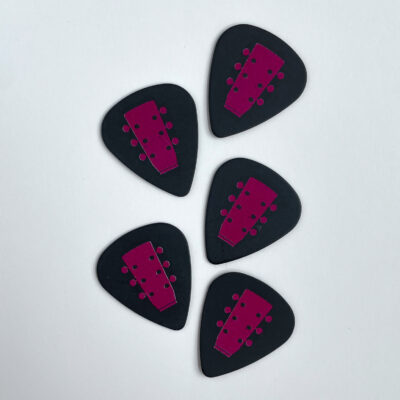 Girl Guitar Logo Pick Pack