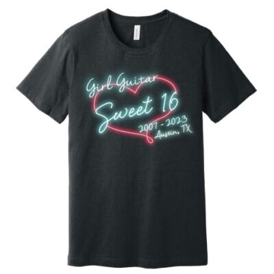 Girl Guitar Sweet 16 T-Shirt