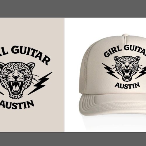 White Tiger Trucker Hat