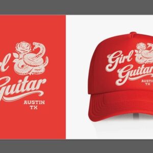 Red/White Snake Trucker Hat