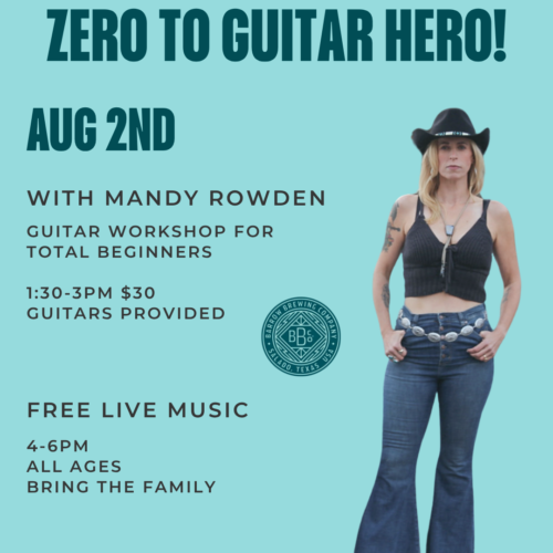 Girl Guitar Presents | Mandy Rowden at Barrow Brewing Co