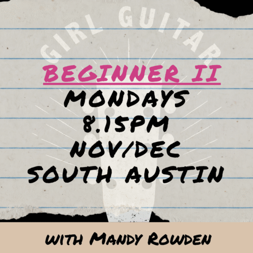 Nov/Dec 2026 - Mondays 8:15pm - Beginner II