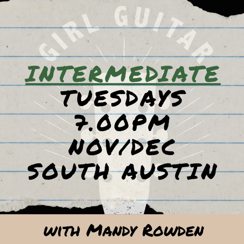 Nov/Dec 2026 - Tuesdays 7pm - Intermediate