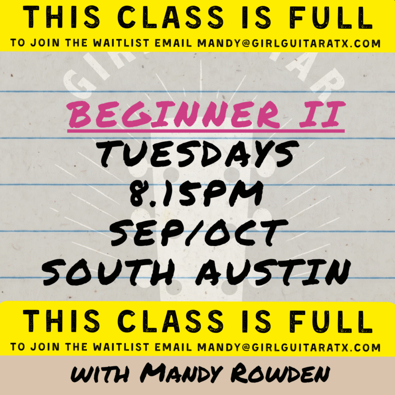 Sep/Oct 2026 - Tuesdays 8:15pm - Beginner II