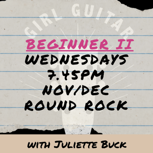 Nov/Dec 2026 – Wednesdays 7:45pm – Beginner II (Round Rock)