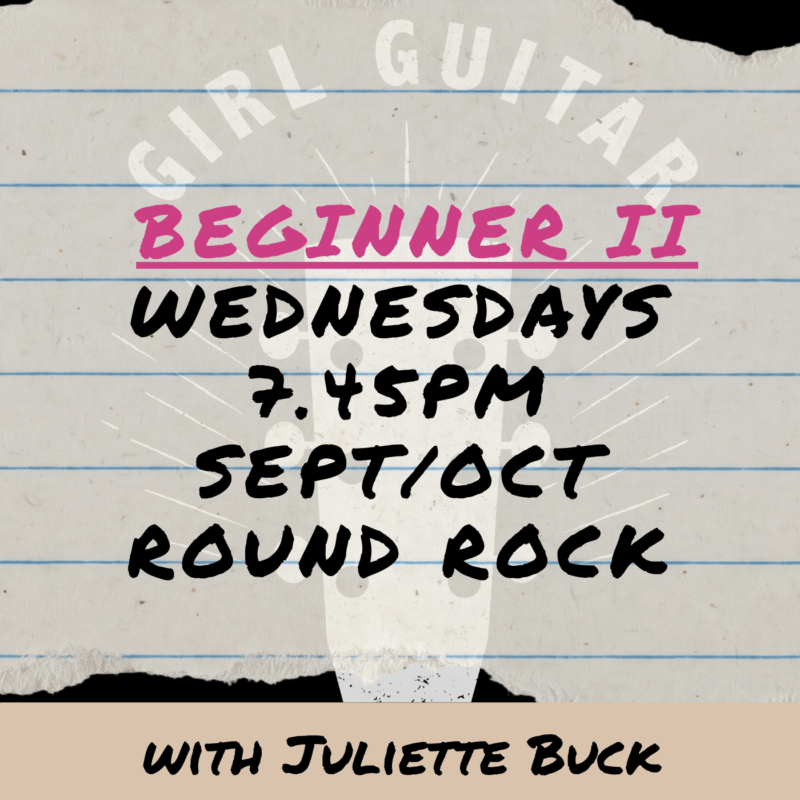 Sept/Oct 2026 - Wednesdays 7:45pm -Beginner II (Round Rock)