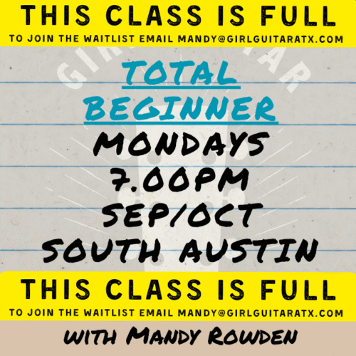Sep/Oct 2026 - Mondays 7pm - Total Beginner Acoustic