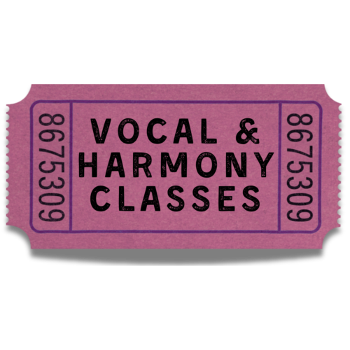 Vocal Harmonies Thursdays (Sept/Oct)