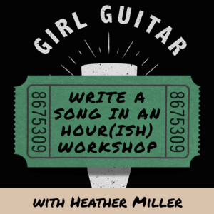 Write a Song in an Hour(ish) Workshop - Nov 7, 2026