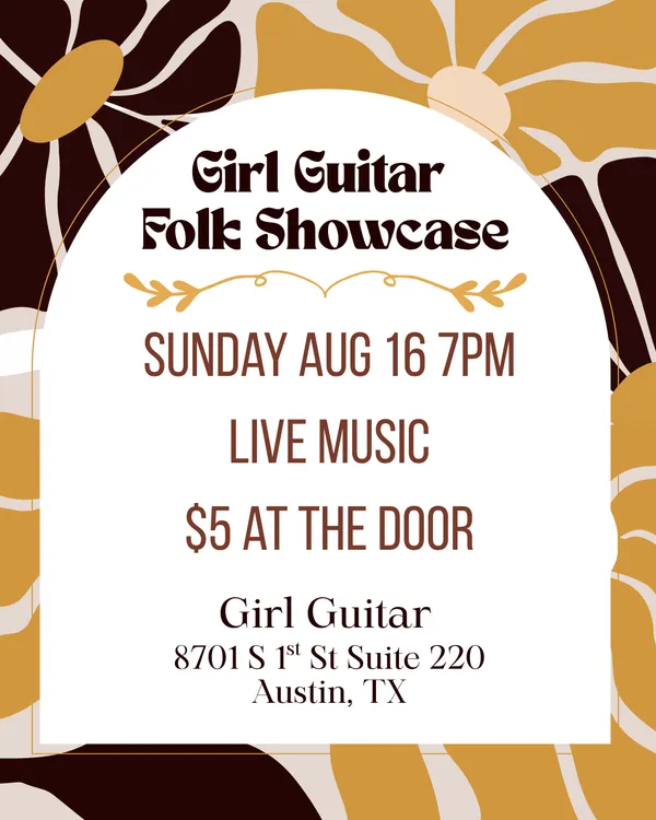 Girl Guitar Folk Showcase