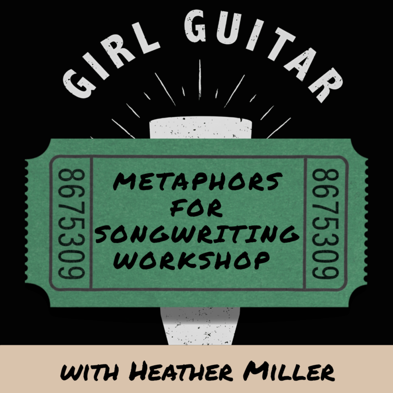Metaphors for Songwriting Workshop - Sept 12, 2026