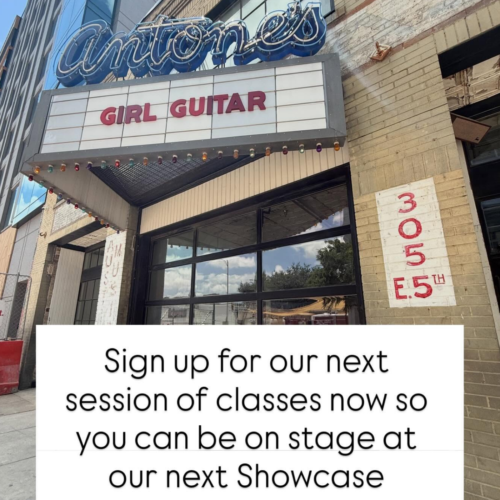 Girl Guitar 6-week Band Class